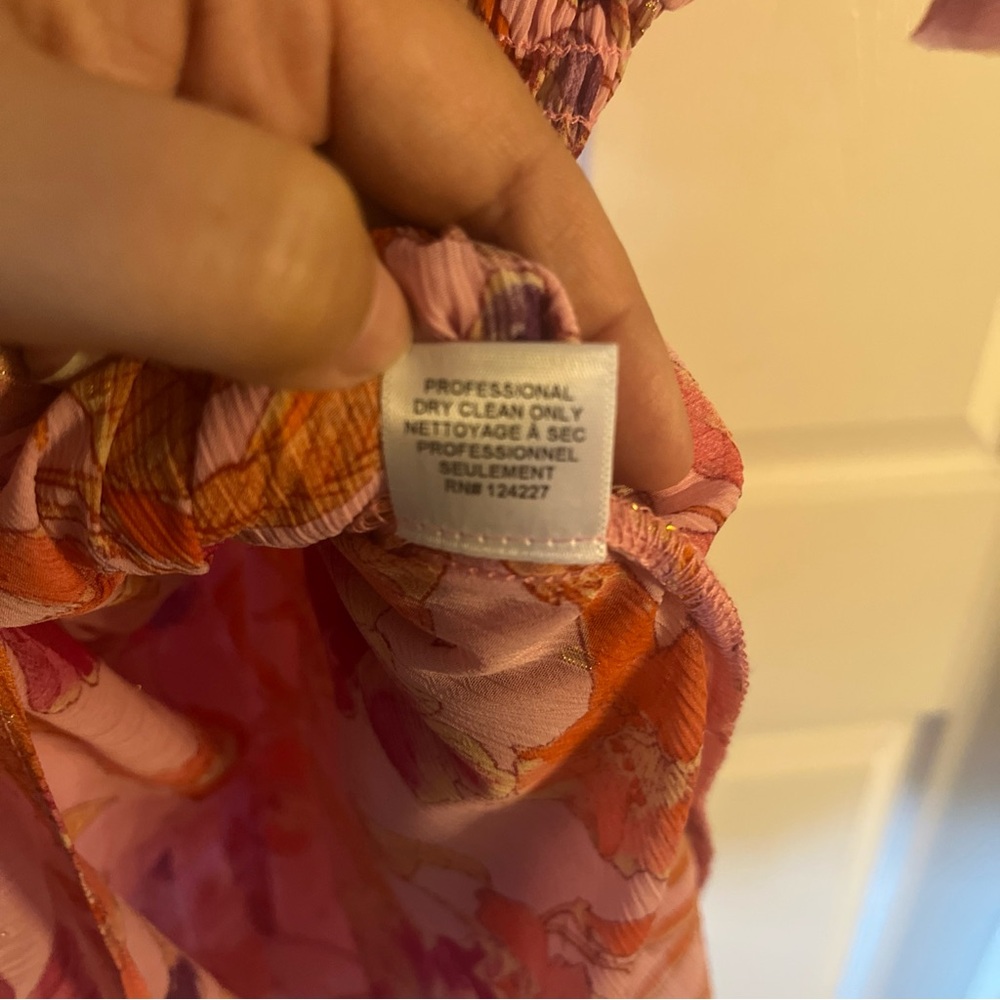 Misa Los Angeles Pink Floral Dress - Picture 7 of 7